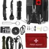 Kit De Survie - Kit D'urgence - Ensemble Plein Air - Équipement Tactique - Couteau De Survie - Bracelet - Boussole - 19 Pièces - Zwart 2 Kit De Survie - Kit D'urgence - Ensemble Plein Air - Équipement Tactique - Couteau De Survie - Bracelet - Boussole - 19 Pièces - Zwart -Magasin D'Équipement De Plein Air 1007x1200