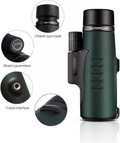Télescope Monoculaire Pour Téléphone Portable 12x50 - Prisme En Toit BAK4 - Lens Entièrement Multicouche - Télescope Monoculaire Pour L'observation Des Oiseaux Jumelles Monoculaires étanches IPX8 13 Télescope Monoculaire Pour Téléphone Portable 12x50 - Prisme En Toit BAK4 - Lens Entièrement Multicouche - Télescope Monoculaire Pour L'observation Des Oiseaux Jumelles Monoculaires étanches IPX8 -Magasin D'Équipement De Plein Air 1008x1200