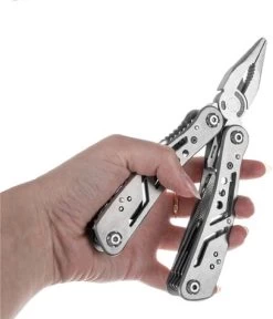 Pymiq® Multitool 13in1 - Couteau De Poche - 13 Fonctions - Housse De Protection Incluse - Travail - Plein Air - Camping - Couteau De Poche Multitool - Inc. Jeu D'embouts - Survie - Outil Multifonction - Argent - Acier Inoxydable -Magasin D'Équipement De Plein Air 1028x1200 2