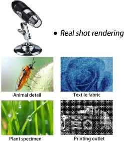 Microscope Numérique USB, 50X à 1600X 8 LED Caméra Endoscope à Grossissement Portable De Poche Avec Support Pour Enfants étudiants V.02 12 Microscope Numérique USB, 50X à 1600X 8 LED Caméra Endoscope à Grossissement Portable De Poche Avec Support Pour Enfants étudiants V.02 -Magasin D'Équipement De Plein Air 1051x1200