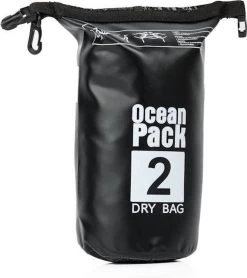 Sac étanche Ocean Pack 2L - Sac étanche étanche - Sac étanche 100% étanche - Sac à Dos Survie Plein Air Drybag - Survie Bag Duffel Bag - Plein Air Bag - Sac De Voyage - Sac Bateau - Sac à Voile - Sacs Secs 2 Litres - Couleur: NOIR - Decopatent® -Magasin D'Équipement De Plein Air 1066x1200 1