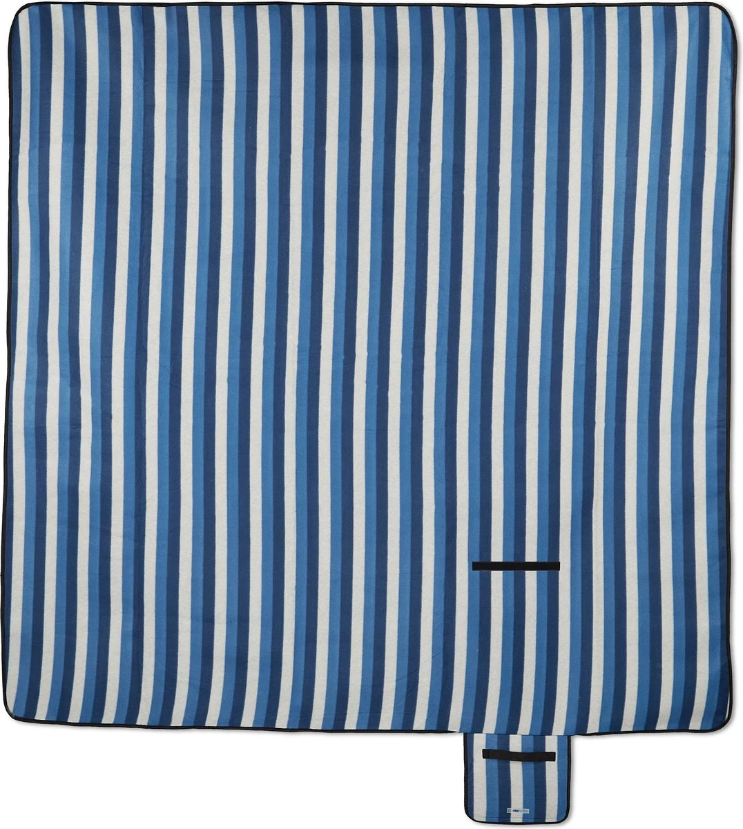 Relaxdays Couverture De Pique-nique Bleu-blanc - Rayé - Couverture De Pique-nique - Couverture De Festival - Isolé 8 Relaxdays Couverture De Pique-nique Bleu-blanc - Rayé - Couverture De Pique-nique - Couverture De Festival - Isolé – Image 6