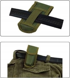 Couverts De Survie - 5 Pièces - Vert - Avec Housse De Protection - Ceinture à Outils - Pliable - Fourchette - Cuillère - Couteau - Tire-bouchon - Ouvre-bière - Spork - Multitool - Camping - Camping - Couverts De Camping - Couverts De Camping -Magasin D'Équipement De Plein Air 1077x1200 1