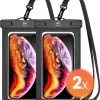 Nintai étanches Pour Housses De Téléphone Zwart - 2 Pièces - Étui Pour Téléphone Sous-marin - Convient à Tous Les Smartphones - Pochette étanche Pour Téléphone -Magasin D'Équipement De Plein Air 1090x1200