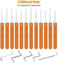 Ensemble De Crochetage - Ensemble Complet - Y Compris 3 Serrures Transparentes Et étui De Rangement - 30 Pièces - Blauw 17 Ensemble De Crochetage - Ensemble Complet - Y Compris 3 Serrures Transparentes Et étui De Rangement - 30 Pièces - Blauw -Magasin D'Équipement De Plein Air 1105x1200 3