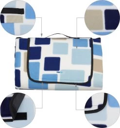 Couverture De Pique-nique Relaxdays 200x300 - Parc De Couverture Extérieure Imperméable - Extra Large - Couverture Polaire -Magasin D'Équipement De Plein Air 1117x1200 3