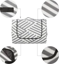 Couverture De Pique-nique Relaxdays Zigzag - 300x300 Cm - Fond Imperméable - Couverture De Pique-nique Polaire 20 Couverture De Pique-nique Relaxdays Zigzag - 300x300 Cm - Fond Imperméable - Couverture De Pique-nique Polaire -Magasin D'Équipement De Plein Air 1117x1200 9