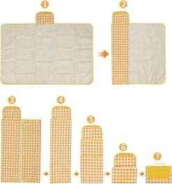 Tapis De Couverture De Pique-nique à Carreaux Jaunes 150 Par 200 Cm Pour Couverture De Pique-nique Pique-nique Imperméable 7 Tapis De Couverture De Pique-nique à Carreaux Jaunes 150 Par 200 Cm Pour Couverture De Pique-nique Pique-nique Imperméable -Magasin D'Équipement De Plein Air 1120x1200 3