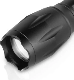 TECHNOSMART Lot De 2 Lampes De Poche LED, Lampe Torche Militaire Avec 5 Modes D'Eclairage, Lampes Torche à LED Avec Zoom Lumineux, Lampe De Poche à Piles -Magasin D'Équipement De Plein Air 1124x1200 3