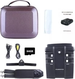 Vision Nocturne - Jumelles Avec Vision Nocturne - Jumelles De Nuit - Infrarouge - Avec Fonction Vidéo - Carte TF 64 Go Incluse -Magasin D'Équipement De Plein Air 1143x1200 1