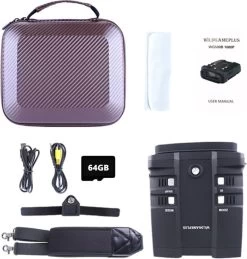 Bolture Night Vision - Jumelles Avec Vision Nocturne - Lunettes De Vision Nocturne Avec Infrarouge - Jumelles Infrarouges - Enregistrement Vidéo - 1080P - 32 GB -Magasin D'Équipement De Plein Air 1146x1200 1