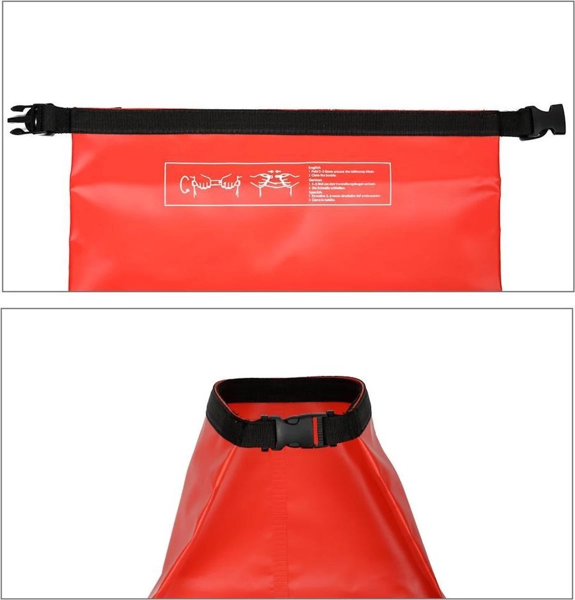 Decopatent® Waterproof Bag - Dry Bag - 30L - Ocean Pack - Dry Sack - Survie Plein Air Backpack - Sacs Secs - Sac De Bateau - Sac De Voile - Rouge 9 Decopatent® Waterproof Bag - Dry Bag - 30L - Ocean Pack - Dry Sack - Survie Plein Air Backpack - Sacs Secs - Sac De Bateau - Sac De Voile - Rouge – Image 7