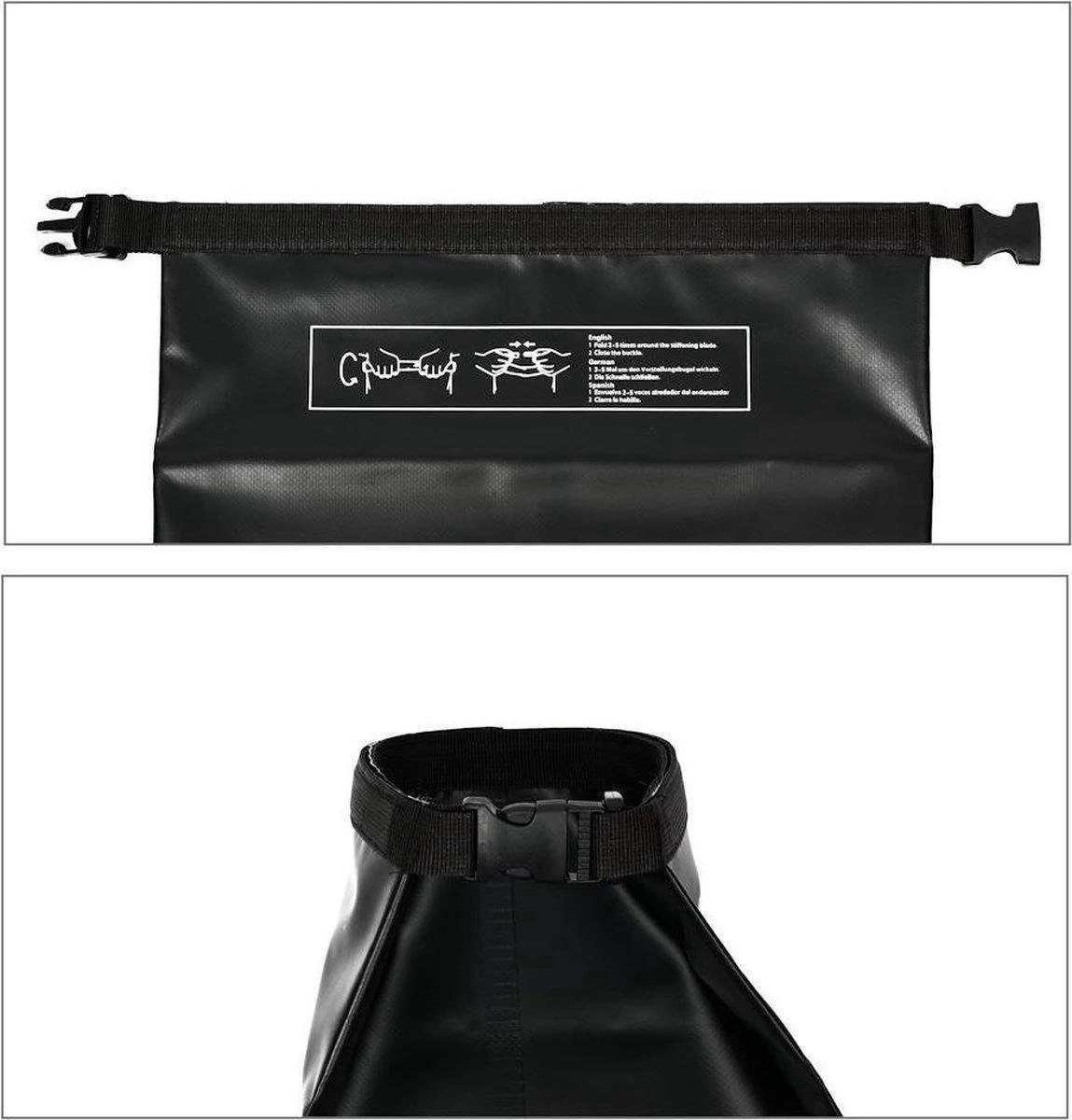 Nixnix Waterproof Bag - Dry Bag - 15L - Jaune - Ocean Pack - Dry Sack - Survie Plein Air Backpack - Sacs Secs - Boat Bag - Sailing Bag 5 Nixnix Waterproof Bag - Dry Bag - 15L - Jaune - Ocean Pack - Dry Sack - Survie Plein Air Backpack - Sacs Secs - Boat Bag - Sailing Bag – Image 3