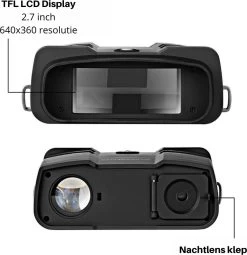 Vision Nocturne - Jumelles Avec Vision Nocturne - Jumelles De Nuit - Infrarouge - Avec Fonction Vidéo - Carte TF 64 Go Incluse -Magasin D'Équipement De Plein Air 1161x1200 1