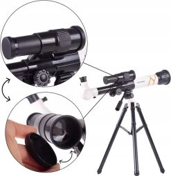 Mivida - Télescope - Stargazer - Prisme D'angle - Adultes Et Enfants - Grossissement 20x 30x Et 40x - Trépied Réglable - Trépied - Noël - Sinterklaas -Magasin D'Équipement De Plein Air 1161x1200