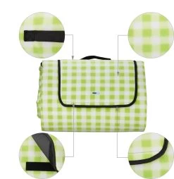 Couverture De Pique-nique Relaxdays 200x300 - à Carreaux - Fond Déperlant - Couverture De Pique-nique Xxl -Magasin D'Équipement De Plein Air 1169x1200 3