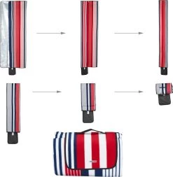 Couverture De Pique-nique Relaxdays 300x200 - Fond Imperméable - Parc De Couvertures D'extérieur - Rayé -Magasin D'Équipement De Plein Air 1170x1200 10