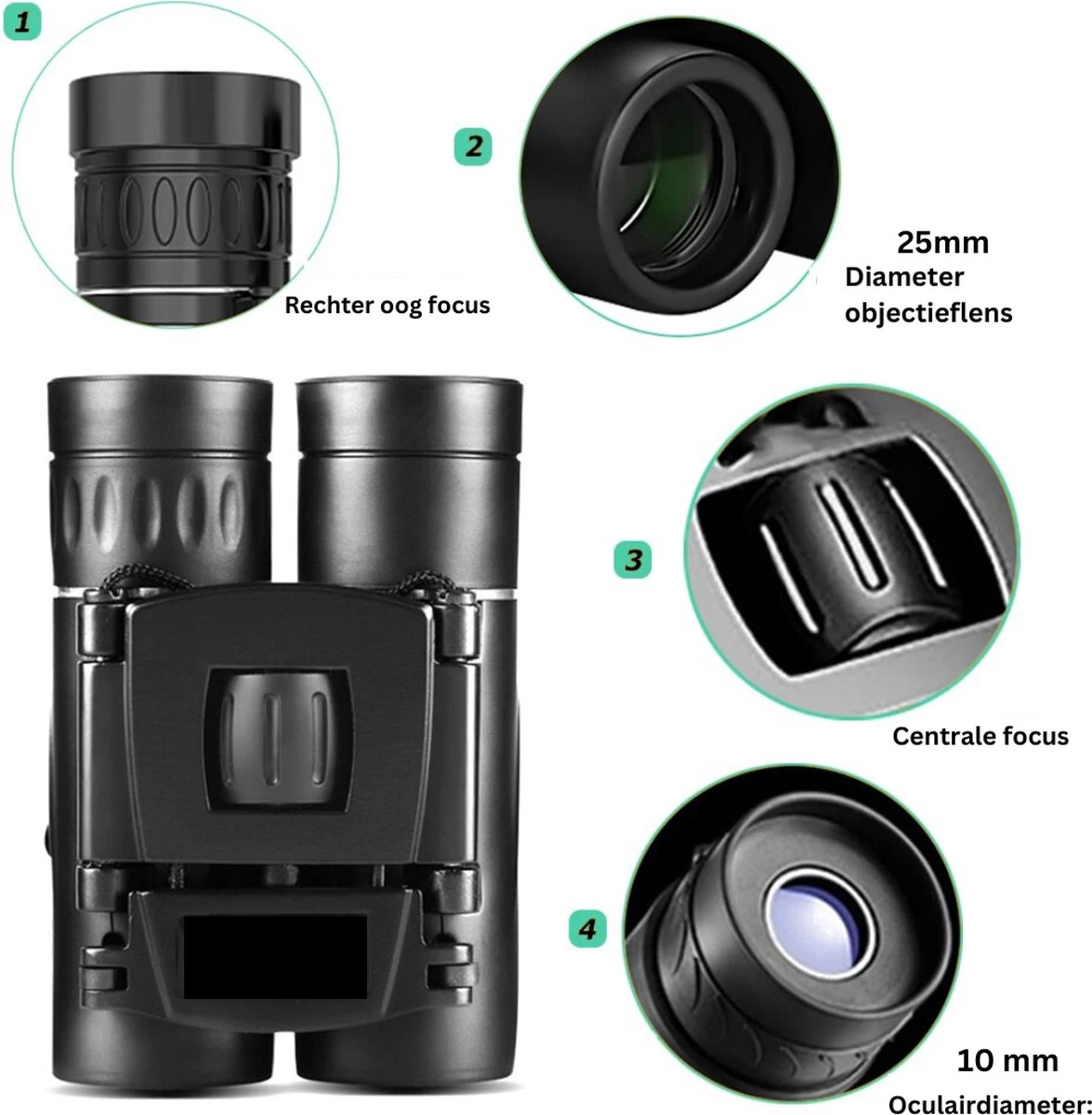 Jumelles Bolture Avec Vision Nocturne - Vision Nocturne - Jumelles Pour Adultes - Jumelles De Vision Nocturne - Support De Téléphone 8 Jumelles Bolture Avec Vision Nocturne - Vision Nocturne - Jumelles Pour Adultes - Jumelles De Vision Nocturne - Support De Téléphone – Image 6