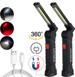 Lampe De Travail Viatel Led, Lampe De Poche, COB LED, Lampe D'atelier, Lampe D'inspection, Avec Crochet Et Support Magnétique, Lampe De Camping Led Pour Voiture, Réparation, Atelier, Garage, Camping, éclairage De Secours -Magasin D'Équipement De Plein Air 1181x1200 4