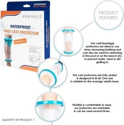 Housse En Plâtre Imperméable (main) - Silicone Transparent De Haute Qualité - Réutilisable, Flexible Et Confortable - Idéal Pour Une Utilisation Dans Le Bain Ou La Douche. -Magasin D'Équipement De Plein Air 1189x1200