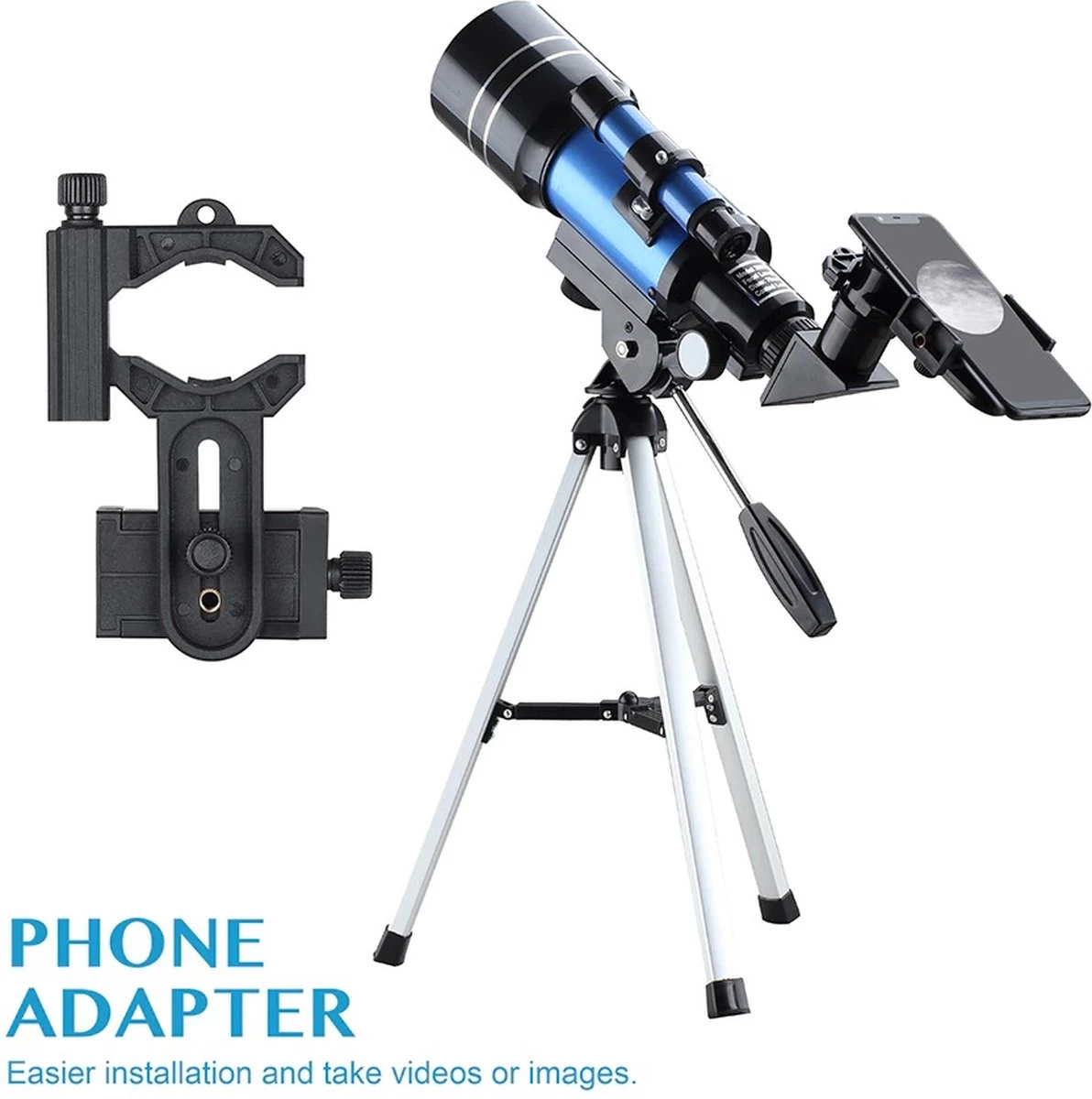 DrPhone SUPERNOVAX2 Junior Astronomical HD Télescope Portable - 300X70mm - Grossissement 150x - Monoculaire Avec Trépied Et Support De Téléphone - Convient Aux Débutants En Astronomie/ Enfants Et Adultes 21 DrPhone SUPERNOVAX2 Junior Astronomical HD Télescope Portable - 300X70mm - Grossissement 150x - Monoculaire Avec Trépied Et Support De Téléphone - Convient Aux Débutants En Astronomie/ Enfants Et Adultes – Image 19