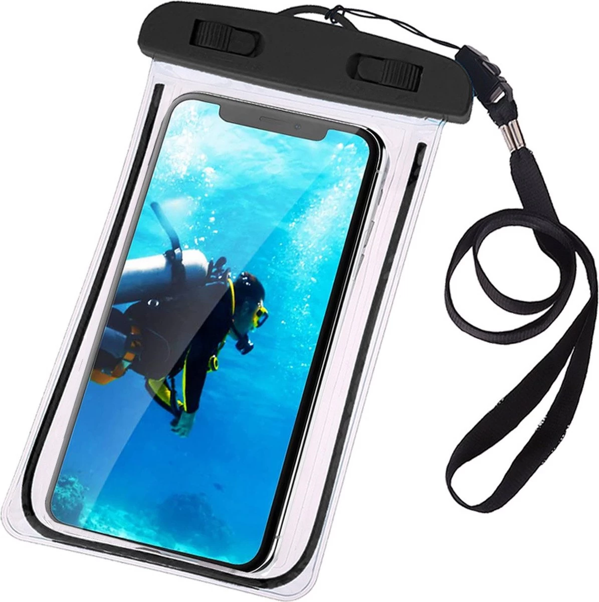 Étui Pour Téléphone étanche - Zwart - Étui Pour Téléphone Sous-marin - Convient à Tous Les Smartphones - Également Pour Passeport Et Cartes De Débit - Poche Pour Téléphone étanche 3 Étui Pour Téléphone étanche - Zwart - Étui Pour Téléphone Sous-marin - Convient à Tous Les Smartphones - Également Pour Passeport Et Cartes De Débit - Poche Pour Téléphone étanche