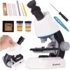 Microscope Pour Kinder - Grossissement Jusqu'à 640x - Junior - Éducatif - Science - Ingénierie - Biologie - Microscope Avec Siècle Des Lumières LED - Jouets - Wit -Magasin D'Équipement De Plein Air 1195x1200 4