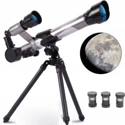 Télescope - Stargazer - Adultes Et Enfants - Grossissement 20x 30x Et 40x - Trépied Réglable - Jouets Éducatif - Jouets STEM - Trépied - Cadeau