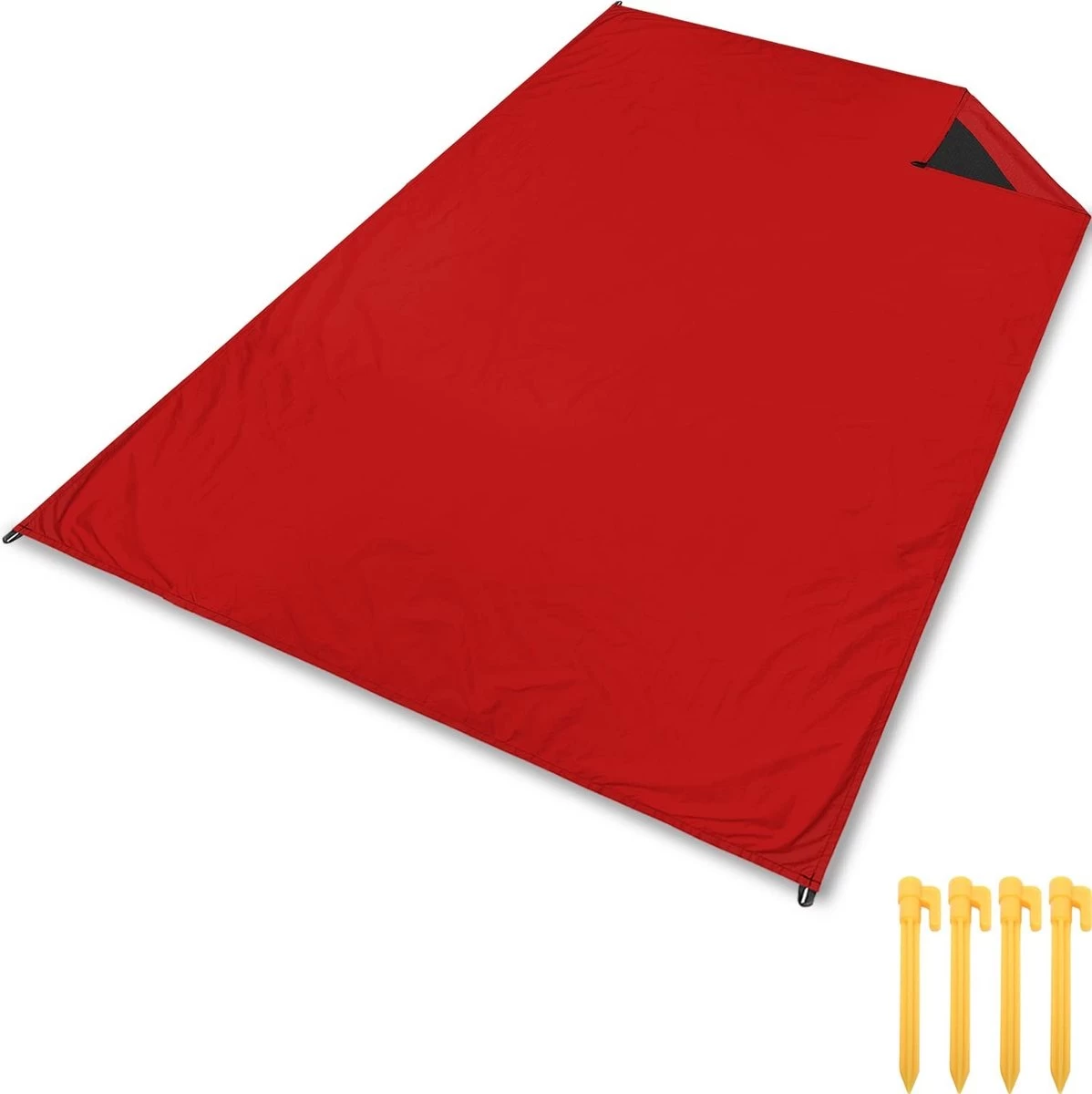 Couverture De Pique-nique, Couverture De Pique-nique En Outdoor , Couverture De Plage, Imperméable, Lavable, Sans Sable, 150 X 110 Cm, Rouge 3 Couverture De Pique-nique, Couverture De Pique-nique En Outdoor , Couverture De Plage, Imperméable, Lavable, Sans Sable, 150 X 110 Cm, Rouge