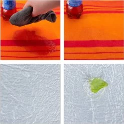 Couverture De Pique-nique Relaxdays - 200x200 - Couverture Polaire - Tapis D'extérieur - Orange Rouge - Rayé -Magasin D'Équipement De Plein Air 1198x1200 33