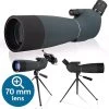 Longue-vue Zoomble® - Zoom 25x75 - Avec Sac De Transport, Trépied Et Support De Téléphone - Objectif 70 Mm - Pour L'observation Des Oiseaux, La Nature, Plein Air Et La Chasse - Monoculaire - Monoculaires -Magasin D'Équipement De Plein Air 1198x1200 5