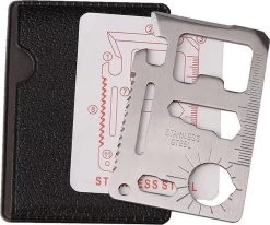 PLAY IT Pocket Knife Multitool 14 En 1 Avec étui De Transport Et Set De 9 Embouts - 11 En 1 Multi Card - Zwart -Magasin D'Équipement De Plein Air 1200x1003 1