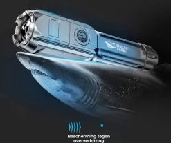 Lampe De Poche Militaire - Lampe De Poche LED - Zoomable - Rechargeable Par USB - Résistant Aux éclaboussures - Support De Vélo Inclus - 13x3cm -Magasin D'Équipement De Plein Air 1200x1008 1