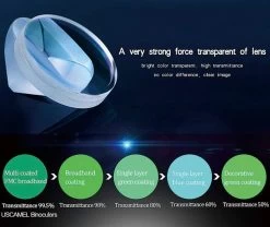 Jumelles Hewolf® 80x80 - Entièrement Multi - 15000M HD - Résistant Aux éclaboussures - Avec Bouchons D' Bouchons D'objectif, Sac De Transport Et Sangle De Cou - Zwart -Magasin D'Équipement De Plein Air 1200x1009