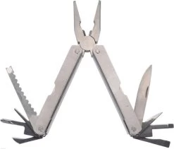 Couteau De Poche De Luxe Oneiro - Redcliffs Multitool Avec 15 Fonctions - Pliable - Pliable - Discret - Couteau De Survie - Couteau Tactique - 18cm - Pince Pantalon - Tranchant Rasoir - Acier Inoxydable