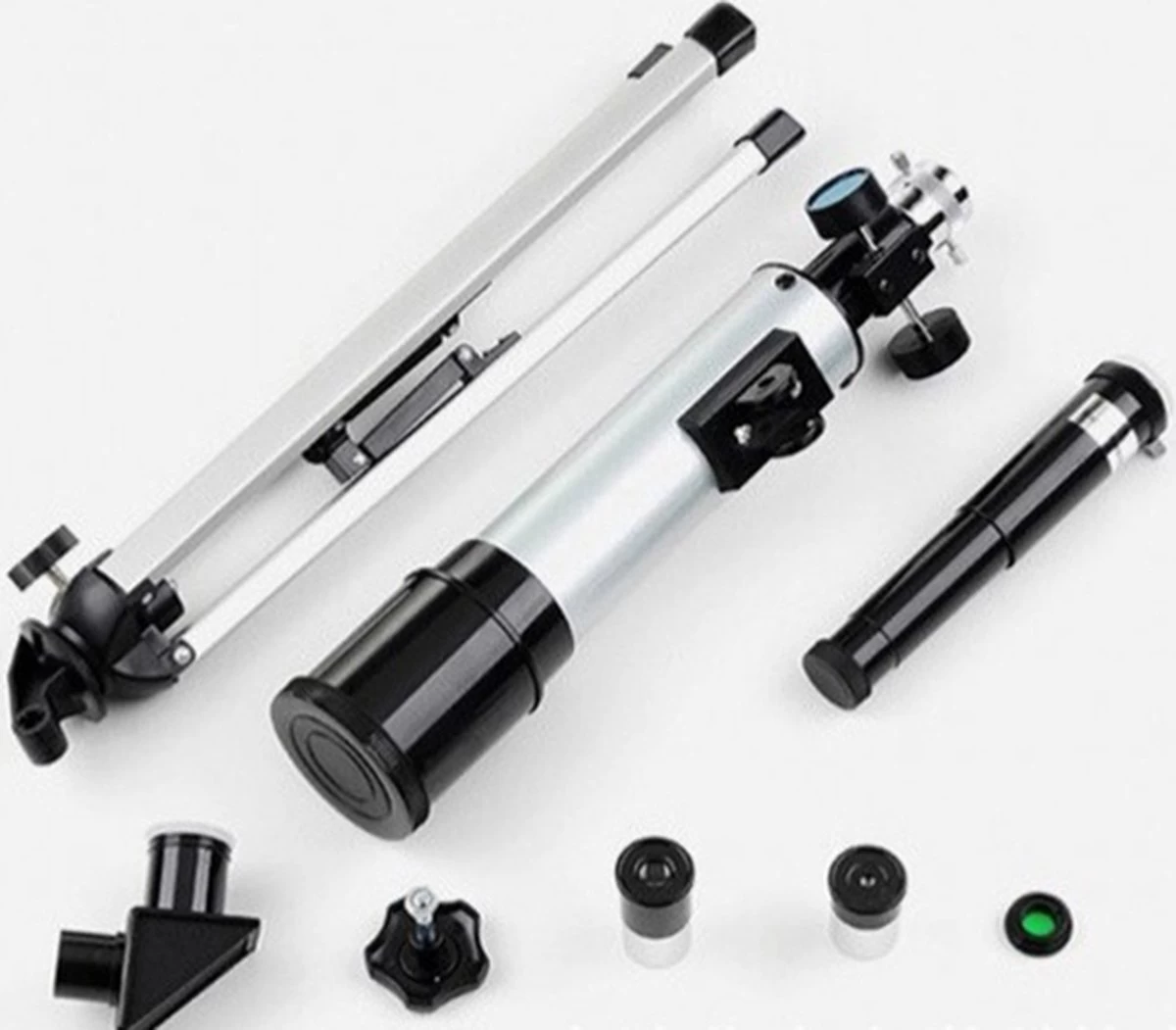 Réfracteur Pro-Care Lentille En Glas 50 Mm Télescope à Tube En Aluminium 39,5 Cm - Longueur Focal Jusqu'à 360 Mm - Grossissement 18X à 90X - 2 Objectifs En Glas 6 Mm/20 Mm - Trépied En Aluminium De 41 Cm Pleine Taille 9 Réfracteur Pro-Care Lentille En Glas 50 Mm Télescope à Tube En Aluminium 39,5 Cm - Longueur Focal Jusqu'à 360 Mm - Grossissement 18X à 90X - 2 Objectifs En Glas 6 Mm/20 Mm - Trépied En Aluminium De 41 Cm Pleine Taille – Image 7