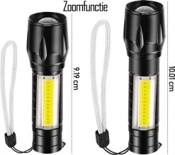 Lampe De Poche Qtronic LED Rechargeable Avec Fonction Zoom - Lampe De Poche Militaire - Étanche - Rechargeable Par USB (chargeur Et Batterie Inclus). 11 Lampe De Poche Qtronic LED Rechargeable Avec Fonction Zoom - Lampe De Poche Militaire - Étanche - Rechargeable Par USB (chargeur Et Batterie Inclus). -Magasin D'Équipement De Plein Air 1200x1062 1