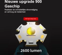 Lampe De Poche LED Rechargeable Par Bolture - Lampe De Poche Rechargeable Par USB - Lampe De Éclairage De Secours Militaire - Étanche - Batterie Incluse - 2600 Lumen - 36W -Magasin D'Équipement De Plein Air 1200x1063 1