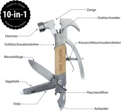 Hammer Multitool, Outil Multifonction 10 Pièces Avec Gravure, Meilleur Grand-père, Acier Inoxydable, Outil De Poche Outdoor , Cadeau Fête Des Pères 11 Hammer Multitool, Outil Multifonction 10 Pièces Avec Gravure, Meilleur Grand-père, Acier Inoxydable, Outil De Poche Outdoor , Cadeau Fête Des Pères -Magasin D'Équipement De Plein Air 1200x1096 2