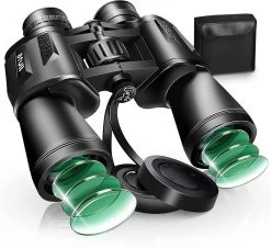 Bfull®️ - Jumelles Avec étui De Transport - Jumelles Compactes Pour Adulte - Jumelles - Fonction De Vision Nocturne - 12x50 / 480g / Zwart