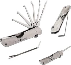 LockCowboy Kit De Crochetage 7 En 1, Avec Cadenas D'entraînement Transparents 2 En 1 Du Guide Bonus LockCowboy Pour Débutants Et Professionnels -Magasin D'Équipement De Plein Air 1200x1100 2