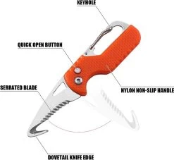 WiseGoods Couteau De Poche Multifonction De Luxe - Couteaux De Poche - Plein Air - Couteau De Poche Porte-clés - Outil De Survie - Outillage à Main - Tools De Camping -Magasin D'Équipement De Plein Air 1200x1102