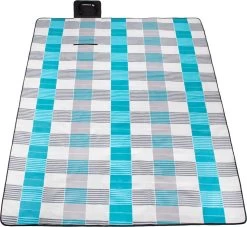 Couverture De Pique-nique Springos | Nappe De Pique-nique | Vêtement Extérieur | Pique-nique | 240x200cm | Bleu / Gris / Blanc 13 Couverture De Pique-nique Springos | Nappe De Pique-nique | Vêtement Extérieur | Pique-nique | 240x200cm | Bleu / Gris / Blanc -Magasin D'Équipement De Plein Air 1200x1104 3