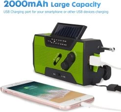 Alimenté Par L'énergie Solaire FM AM , Signal SOS, Alternateur De Démarrage Solaire FM AM Pour Une Performance Exceptionnelle