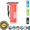Decopatent® Waterproof Bag - Dry Bag - 10L - Ocean Pack - Dry Sack - Survie Plein Air Backpack - Sacs Secs - Sac De Bateau - Sac De Voile - Rouge