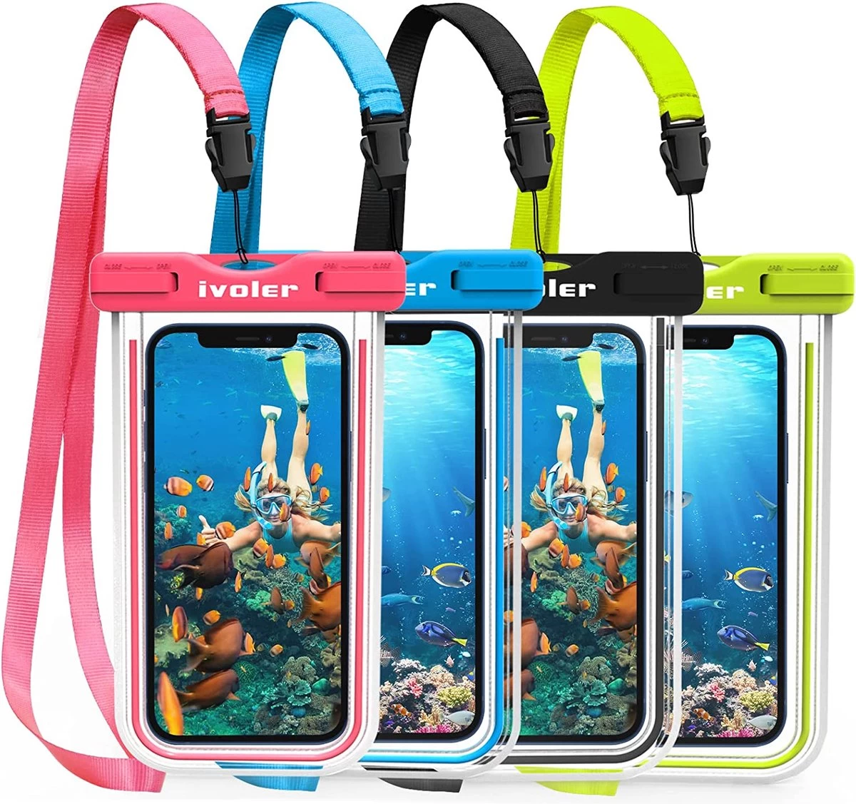 Étui étanche Pour Téléphone Portable, 4 Pièces, étui étanche Pour Téléphone Portable, étui De Protection Anti-poussière Pour IPhone, Android, Etc. Jusqu'à 6,7 Pouces (noir + Bleu + Vert + Rose) 3 Étui étanche Pour Téléphone Portable, 4 Pièces, étui étanche Pour Téléphone Portable, étui De Protection Anti-poussière Pour IPhone, Android, Etc. Jusqu'à 6,7 Pouces (noir + Bleu + Vert + Rose)