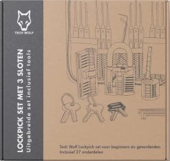 Ensemble Complet De Crochets De Verrouillage Avec 3 Serrures - Crochetage - Outils D'outils De Crochetage - Crochetage De Serrures Pour Débutants Et Professionnels - Version 2020 + E-Book Gratuit -Magasin D'Équipement De Plein Air 1200x1136 7