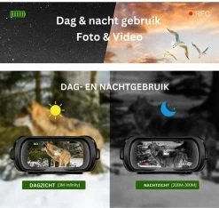 Jumelles De Vision Nocturne Thuys - Jumelles Avec Vision Nocturne - Jumelles De Vision Nocturne Avec Infrarouge - Jumelles De Nuit - Fonction Photo Et Vidéo Incluse -Magasin D'Équipement De Plein Air 1200x1137 4