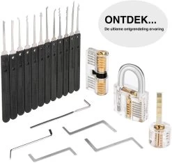 Ensemble Complet De Crochets De Verrouillage Avec 3 Serrures - Crochetage - Outils D'outils De Crochetage - Crochetage De Serrures Pour Débutants Et Professionnels - Version 2020 + E-Book Gratuit -Magasin D'Équipement De Plein Air 1200x1138 5