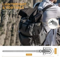YOUNGDO Pelle Pliante, 16 Fonctions, 76 Cm, Pelle, Survie Avec 3 Tubes En Aluminium Antidérapants Réglables, Pelle Pliable Pour Le Camping, La Randonnée En Outdoor , La Chasse, L'expédition, Le Jardin 11 YOUNGDO Pelle Pliante, 16 Fonctions, 76 Cm, Pelle, Survie Avec 3 Tubes En Aluminium Antidérapants Réglables, Pelle Pliable Pour Le Camping, La Randonnée En Outdoor , La Chasse, L'expédition, Le Jardin -Magasin D'Équipement De Plein Air 1200x1139 2